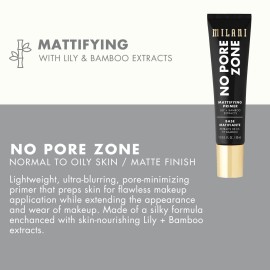 Milani Face Primer for Makeup (Mattifying & Pore-Minimizing, 1.0 Fl. Oz) Milani Face Primer for Makeup (Mattifying & Pore-Minimizing, 1.0 Fl. Oz)