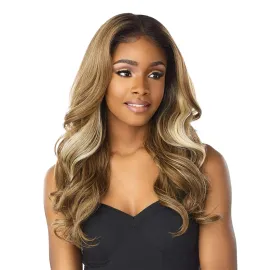 Sensationnel What Lace 13X6 Wigs - Zelena Lacefrontal Hand Tied Glueless Synthetic With Natural Density Preplucked Hairline (FLAMBOYAGESAND)