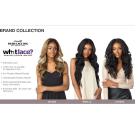 Sensationnel What Lace 13X6 Wigs - Zelena Lacefrontal Hand Tied Glueless Synthetic With Natural Density Preplucked Hairline (FLAMBOYAGESAND)
