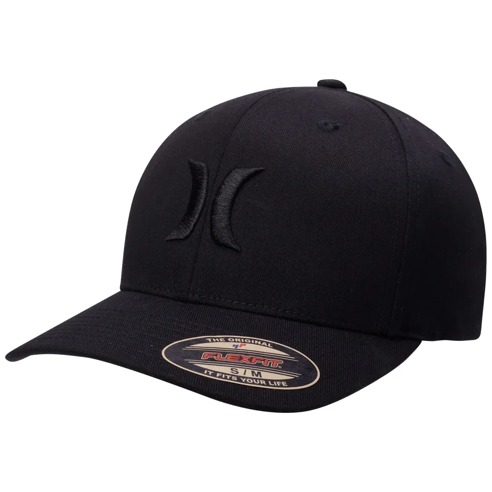 Hurley Mens Baseball Cap - Flexfit Fitted Baseball Caps for Men (Sizes: S-XL), Size Large-X-Large, Black/(Black) Hurley Mens Baseball Cap - Flexfit Fitted Baseball Caps for Men (Sizes: S-XL), Size Large-X-Large, Black/(Black)
