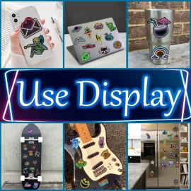 150 Pcs Cool Neon Sign Vinyl Stickers for Kids Teens Waterproof Water Bottle Stickers Pack for Laptop Phone Case Guitar Skateboard Helmet Bike Car Decals School Carnival Party Favors Supplies 150 Pcs Cool Neon Sign Vinyl Stickers for Kids Teens Waterproof Water Bottle Stickers Pack for Laptop Phone Case Guitar Skateboard Helmet Bike Car Decals School Carnival Party Favors Supplies