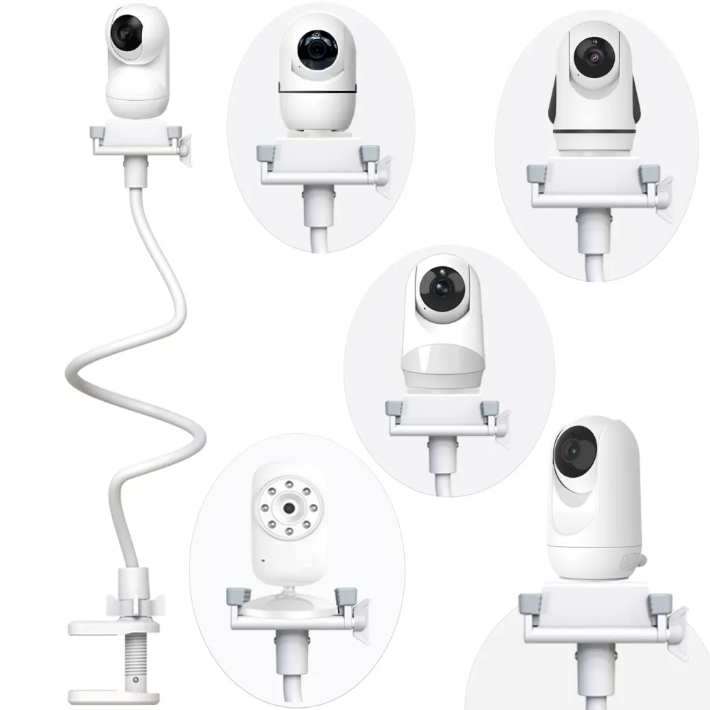 Baby Camera Monitor Mount Flexible Holder Stand Compatible with Momcozy,HelloBaby HB6550/HB65/HB66/HB6560/iFamily,Blemil,GoodBaby,OKAIDI,ANMEATE, Infant Optics Cameras and with 1/4 Baby Cameras Stand Baby Camera Monitor Mount Flexible Holder Stand Compatible with Momcozy,HelloBaby HB6550/HB65/HB66/HB6560/iFamily,Blemil,GoodBaby,OKAIDI,ANMEATE, Infant Optics Cameras and with 1/4 Baby Cameras Stand