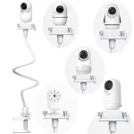 Baby Camera Monitor Mount Flexible Holder Stand Compatible with Momcozy,HelloBaby HB6550/HB65/HB66/HB6560/iFamily,Blemil,GoodBaby,OKAIDI,ANMEATE, Infant Optics Cameras and with 1/4 Baby Cameras Stand