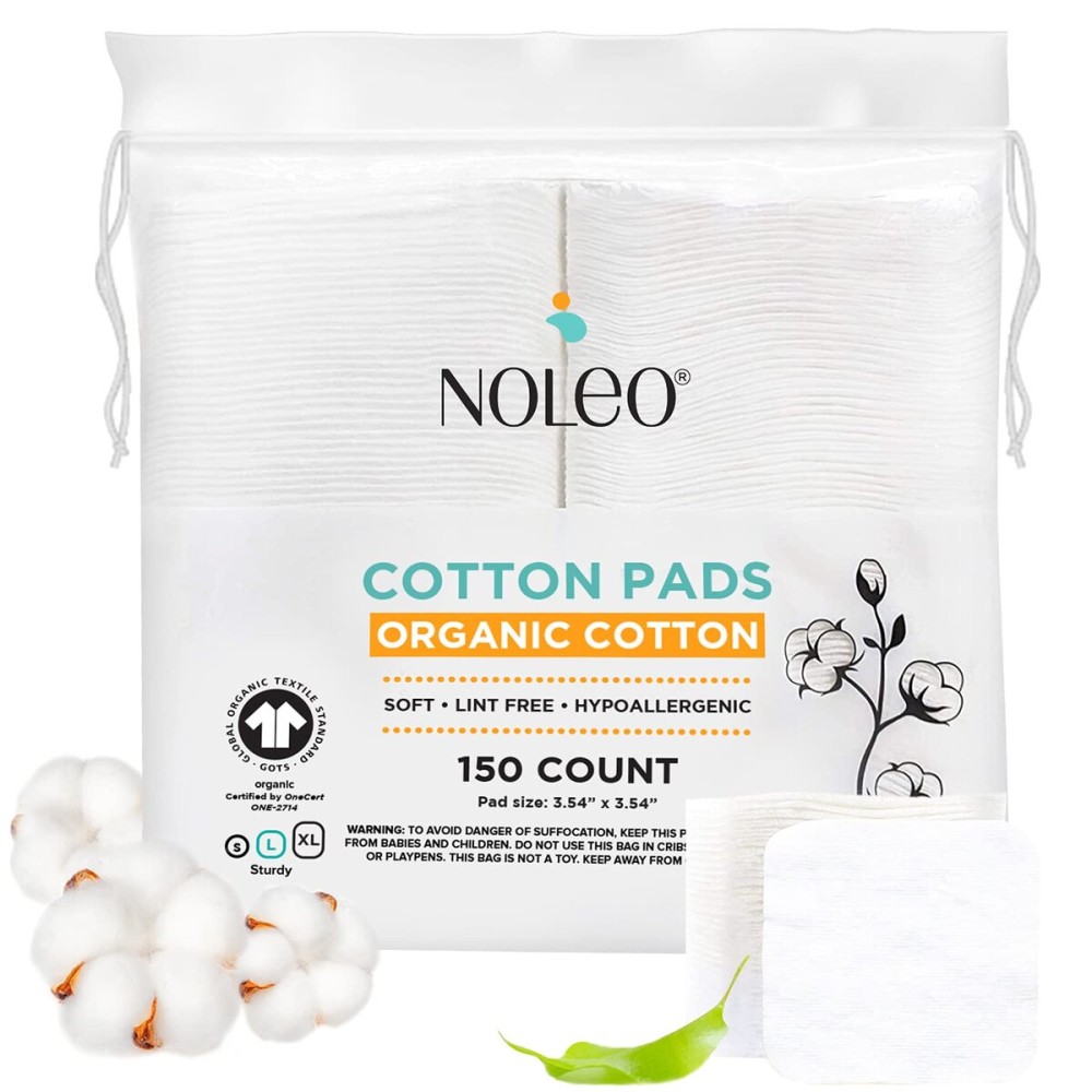 Cotton Rounds & Pads (150 Count (Pack of 1), Large & Pressed) Cotton Rounds & Pads (150 Count (Pack of 1), Large & Pressed)