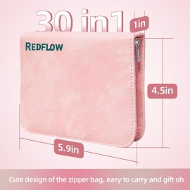 Manicure Set 30 in 1 Nail Clipper set, REDFLOW nail clippers, fingernail & toenail clippers, Manicure Tools, pedicure tools, Suitable for Travel Manicure Kit, Nail Set Kit With Everything Profe