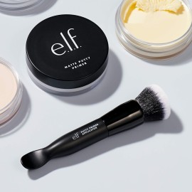 e.l.f. Putty Primer Brush & Applicator, Dual-Ended Makeup Tool For Applying e.l.f. Putty Products, Made With Synthetic Bristles, Vegan & Cruelty-Free e.l.f. Putty Primer Brush & Applicator, Dual-Ended Makeup Tool For Applying e.l.f. Putty Products, Made With Synthetic Bristles, Vegan & Cruelty-Free
