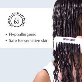 Love Ur Curls - Hydrating and Detangling Conditioner for Curly, Wavy, Kinky-Coily Hair 8.5oz (or 250ml) - Silicone Free for Moisturizing, Soft, Smooth Curls
