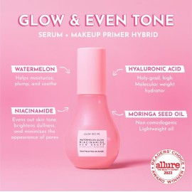 Glow Recipe Niacinamide Dew Drops Face Serum - Hydrating Korean Skincare & Illuminating Makeup Primer for Dewy, Glass Skin - Hyaluronic Acid Serum for Brightening, Plumping & Highlighting (40ml) Glow Recipe Niacinamide Dew Drops Face Serum - Hydrating Korean Skincare & Illuminating Makeup Primer for Dewy, Glass Skin - Hyaluronic Acid Serum for Brightening, Plumping & Highlighting (40ml)
