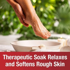 Kerasal Foot Therapy Soak, Foot Soak for Achy, Tired and Dry Feet, 2 lbs and Kerasal Nighttime Intensive Repair Foot Masks, Foot Mask for Cracked Heels and Dry Feet, Two Pairs Kerasal Foot Therapy Soak, Foot Soak for Achy, Tired and Dry Feet, 2 lbs and Kerasal Nighttime Intensive Repair Foot Masks, Foot Mask for Cracked Heels and Dry Feet, Two Pairs