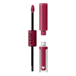 NYX PROFESSIONAL MAKEUP Shine Loud, Long-Lasting Liquid Lipstick with Clear Lip Gloss - Goal Getter (Deep Raspberry) NYX PROFESSIONAL MAKEUP Shine Loud, Long-Lasting Liquid Lipstick with Clear Lip Gloss - Goal Getter (Deep Raspberry)