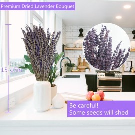 Uieke Dried Lavender Bundles, Natural Dried Lavender Flowers 280-300 Stems 16 for Home Weeding Decoration Flower Arrangements Home Fragrance 2 Bundles Uieke Dried Lavender Bundles, Natural Dried Lavender Flowers 280-300 Stems 16 for Home Weeding Decoration Flower Arrangements Home Fragrance 2 Bundles