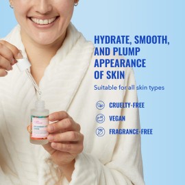 Good Molecules Hyaluronic Acid Serum - Hydrating, Non-greasy formula to Moisturize, Plump - 1% HA, Anti-aging, Water-Based Skincare for Face Good Molecules Hyaluronic Acid Serum - Hydrating, Non-greasy formula to Moisturize, Plump - 1% HA, Anti-aging, Water-Based Skincare for Face