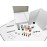 Create Your Own Board Game Set - DIY Kit with Blank Game Board, Game Pieces, Blank Cards, Dice, Spinner, Rulebook, Sand Timer - Build Your Own Game for Family Board Games