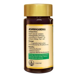 Zandu Ashwagandha Capsules (120 veg caps), Formulated with Pure Extracts of Ashwagandha, Immunity Booster, For Natural Body Strength, Stress Buster (Pack of 60 x 2) Zandu Ashwagandha Capsules (120 veg caps), Formulated with Pure Extracts of Ashwagandha, Immunity Booster, For Natural Body Strength, Stress Buster (Pack of 60 x 2)