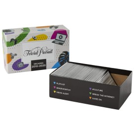 Hasbro Gaming Trivial Pursuit Decades 2010 to 2020 Board Game for Adults and Teens, Pop Culture Trivia Game for 2 to 6 Players, Ages 16 and Up Hasbro Gaming Trivial Pursuit Decades 2010 to 2020 Board Game for Adults and Teens, Pop Culture Trivia Game for 2 to 6 Players, Ages 16 and Up