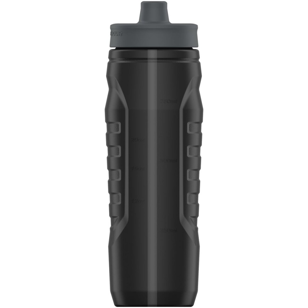 Under Armour Squeeze Water Bottles, 32 oz Water Bottles, Sideline Sports Water Bottle with Quick-Shot Lid, Quick & Easy Hydration, Gym Water Bottles, Squeeze Bottle, 1 32oz Bottle