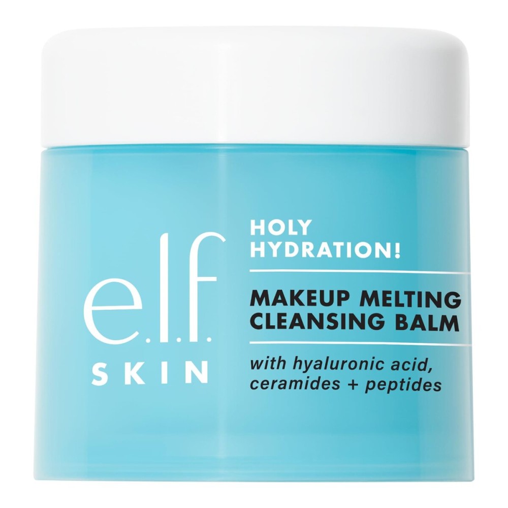 e.l.f. SKIN Holy Hydration! Makeup Melting Cleansing Balm, Face Cleanser & Makeup Remover, Infused with Hyaluronic Acid to Hydrate Skin e.l.f. SKIN Holy Hydration! Makeup Melting Cleansing Balm, Face Cleanser & Makeup Remover, Infused with Hyaluronic Acid to Hydrate Skin