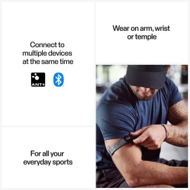 Polar Verity Sense - Optical Heart Rate Monitor Armband - ANT+, Dual Bluetooth, Gray, M-XXL Polar Verity Sense - Optical Heart Rate Monitor Armband - ANT+, Dual Bluetooth, Gray, M-XXL