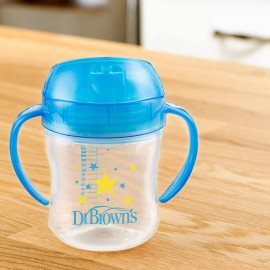 Dr. Brown\'s Transition Sippy Cup with Soft Spout - Blue - 6oz - 6m+