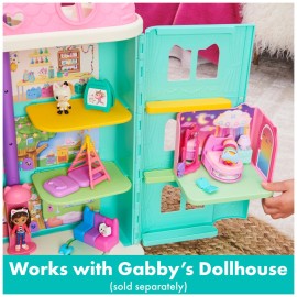 Gabbys Dollhouse, Sweet Dreams Bedroom with Pillow Cat Figure and 3 Accessories, 3 Furniture and 2 Deliveries, Kids Toys for Ages 3 and up