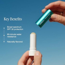 COOLA Organic Liplux Lip Balm and Sunscreen with SPF 30, Dermatologist Tested Lip Care for Daily Protection, Vegan and Gluten Free, 0.15 Oz COOLA Organic Liplux Lip Balm and Sunscreen with SPF 30, Dermatologist Tested Lip Care for Daily Protection, Vegan and Gluten Free, 0.15 Oz