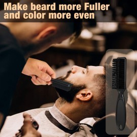 Beard Pencil Filler for man Water Proof Beard pen and beard brush Long Lasting Coverage Natural Finish, Male Mustache Repair Shape, Effective Enhance Facial Hair BLACK Beard Pencil Filler for man Water Proof Beard pen and beard brush Long Lasting Coverage Natural Finish, Male Mustache Repair Shape, Effective Enhance Facial Hair BLACK