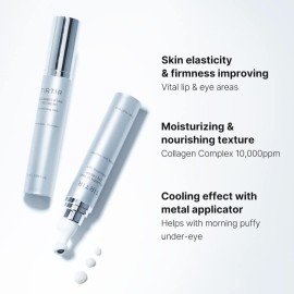 TIRTIR Collagen Lifting Eye Cream - Eye Roller, Wrinkle Spot Treatment, Revitalizing Moisturizer,Tightening Under Eye For Wrinkles,Fine Lines,Under Eye Bags,Eye Lift Treatment For Men & Women TIRTIR Collagen Lifting Eye Cream - Eye Roller, Wrinkle Spot Treatment, Revitalizing Moisturizer,Tightening Under Eye For Wrinkles,Fine Lines,Under Eye Bags,Eye Lift Treatment For Men & Women