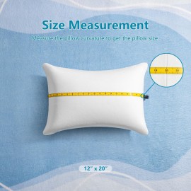 AM AEROMAX 12  20 Throw Pillow Memory Foam Pillow Insert - Rectangular Lumbar Support Pillow for Decorative Cushion Bed Couch Sofa - Non-Deforming Over Time AM AEROMAX 12  20 Throw Pillow Memory Foam Pillow Insert - Rectangular Lumbar Support Pillow for Decorative Cushion Bed Couch Sofa - Non-Deforming Over Time