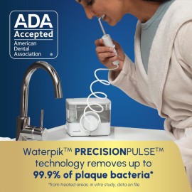 Waterpik ION Professional Water Flosser, Rechargeable and Portable for Teeth, Gums, Braces, 10 Settings, 7 Flossing Tips For Multiple Users And Needs, ADA Accepted, WF-12 White, Packaging May Vary Waterpik ION Professional Water Flosser, Rechargeable and Portable for Teeth, Gums, Braces, 10 Settings, 7 Flossing Tips For Multiple Users And Needs, ADA Accepted, WF-12 White, Packaging May Vary