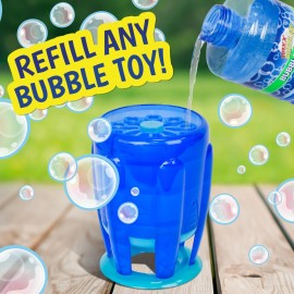 Sunny Days Entertainment Bubble Solution Refill with Wand 64oz Non Toxic (1/2 Gallon), Kids Easy Grip Bottle Refill for Bubble Machine, Bubble Wands, Bubble Toys Sunny Days Entertainment Bubble Solution Refill with Wand 64oz Non Toxic (1/2 Gallon), Kids Easy Grip Bottle Refill for Bubble Machine, Bubble Wands, Bubble Toys