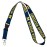 Desert Cactus University of Michigan Lanyard Wolverines UM U of M Go Blue Hail Car Keys ID Badge Holder Lanyard Keychain Detachable Breakaway Snap Buckle (Blue)
