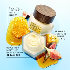 Farmacy Ceramide Face Moisturizer - Honey Halo Hydrating Facial Moisturizer for Dry Skin - Plumps, Soothes + Restores Skin with Potent Ceramides + Buckwheat Honey for a Dewy, Healthy Glow (50ml) Farmacy Ceramide Face Moisturizer - Honey Halo Hydrating Facial Moisturizer for Dry Skin - Plumps, Soothes + Restores Skin with Potent Ceramides + Buckwheat Honey for a Dewy, Healthy Glow (50ml)