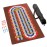 Tabletop Cribbage - Giant Spill-Resistant Neoprene Track Game Board (22 x 40) with 9 Pawns, Deck of Cards, & Travel Carry Bag - Classic Family Board Game Night & Bar Games - 2-4 Players, 30+ mins