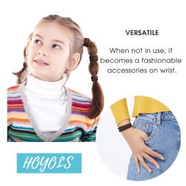 HOYOLS Soft Seamless Hair Ties, Dark Brown Stretch Elastic Ponytail Holders Bands for Women Thick Hair No Slip and Pull No Damage Scrunchies Headbands 100 Pcs (Espresso) HOYOLS Soft Seamless Hair Ties, Dark Brown Stretch Elastic Ponytail Holders Bands for Women Thick Hair No Slip and Pull No Damage Scrunchies Headbands 100 Pcs (Espresso)