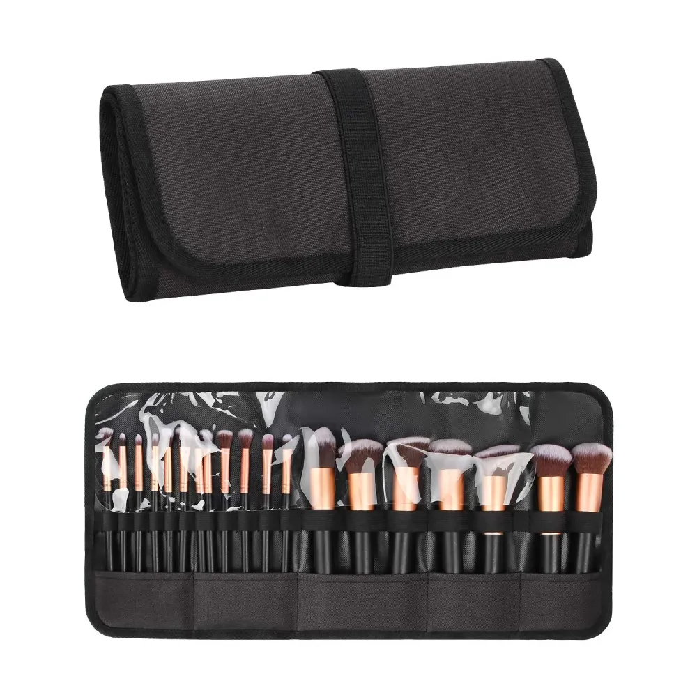 OCHEAL Makeup Brush Holder,Makeup Brush Organizer,Travel Makeup Brushes Bag Cosmetic Bags Pouch for Women Cosmetic Brushes Makeup Artist -Brushes Not included OCHEAL Makeup Brush Holder,Makeup Brush Organizer,Travel Makeup Brushes Bag Cosmetic Bags Pouch for Women Cosmetic Brushes Makeup Artist -Brushes Not included