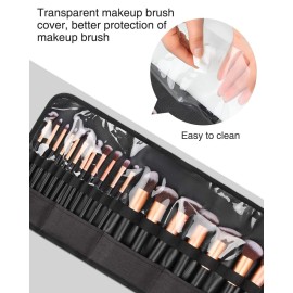 OCHEAL Makeup Brush Holder,Makeup Brush Organizer,Travel Makeup Brushes Bag Cosmetic Bags Pouch for Women Cosmetic Brushes Makeup Artist -Brushes Not included OCHEAL Makeup Brush Holder,Makeup Brush Organizer,Travel Makeup Brushes Bag Cosmetic Bags Pouch for Women Cosmetic Brushes Makeup Artist -Brushes Not included