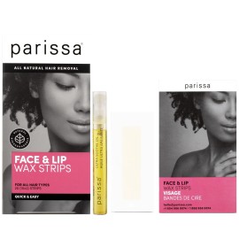 Parissa Face & Lips Wax Strips Kit for Facial Hair Removal, At-Home Waxing Kit with Ready-to-Use Small Wax Strips, 5ml Aftercare Oil, Suitable for All Hair Types, Biodegradable & Skin-Safe (Refresh) Parissa Face & Lips Wax Strips Kit for Facial Hair Removal, At-Home Waxing Kit with Ready-to-Use Small Wax Strips, 5ml Aftercare Oil, Suitable for All Hair Types, Biodegradable & Skin-Safe (Refresh)