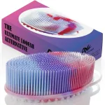 Avilana Silicone Body Scrubber - Dual-Sided Exfoliator for Men & Women, Gentle Loofah Alternative, Easy-to-Clean Silicone Shower Scrubber