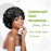 Bonnet Queen Silk Bonnet Satin Bonnet Hair Bonnet for Sleeping Night Sleep Hat with Tie Band Black Bonnet with Head Wrap for Women Natural Hair
