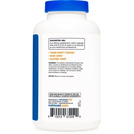 Nutricost Magnesium+ Extra Strength 420mg, 240 Capsules - 120 Servings. Magnesium Oxide and Glycinate - Non-GMO, Gluten Free, Vegan Friendly Nutricost Magnesium+ Extra Strength 420mg, 240 Capsules - 120 Servings. Magnesium Oxide and Glycinate - Non-GMO, Gluten Free, Vegan Friendly