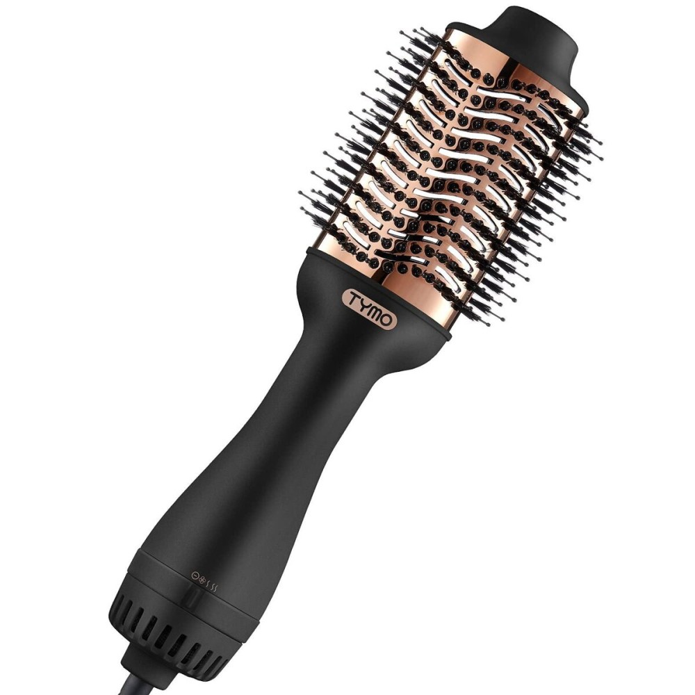 TYMO Hair Dryer Brush Blow Dryer Brush in One, 4 in 1 Ionic Hair Dryer and Styler Volumizer with Oval Titanium Barrel, Hot Air Straightener Brush for Smooth Frizz-Free Blowout, Gold TYMO Hair Dryer Brush Blow Dryer Brush in One, 4 in 1 Ionic Hair Dryer and Styler Volumizer with Oval Titanium Barrel, Hot Air Straightener Brush for Smooth Frizz-Free Blowout, Gold