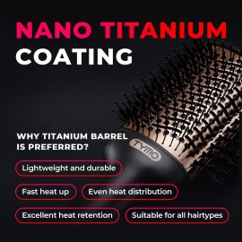 TYMO Hair Dryer Brush Blow Dryer Brush in One, 4 in 1 Ionic Hair Dryer and Styler Volumizer with Oval Titanium Barrel, Hot Air Straightener Brush for Smooth Frizz-Free Blowout, Gold TYMO Hair Dryer Brush Blow Dryer Brush in One, 4 in 1 Ionic Hair Dryer and Styler Volumizer with Oval Titanium Barrel, Hot Air Straightener Brush for Smooth Frizz-Free Blowout, Gold