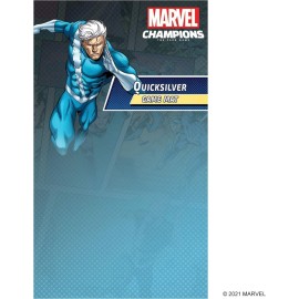 Fantasy Flight Games Marvel Champions: Quicksilver Game Mat Fantasy Flight Games Marvel Champions: Quicksilver Game Mat