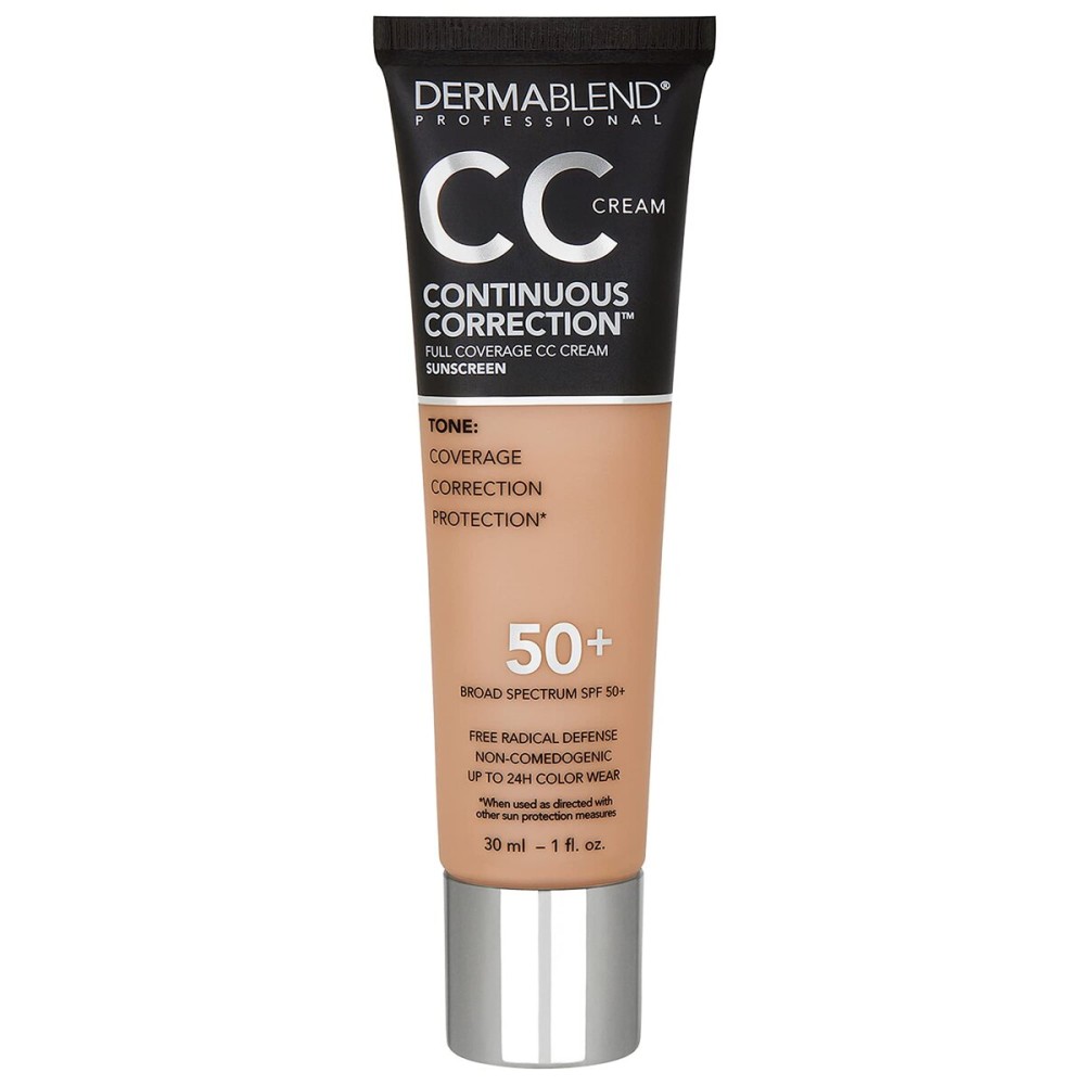 Dermablend Continuous Correction Tone-Evening CC Cream SPF 50+, 40N, 1 fl. oz. (Pack of 1)