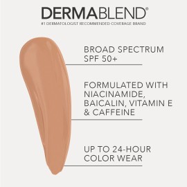 Dermablend Continuous Correction Tone-Evening CC Cream SPF 50+, 40N, 1 fl. oz. (Pack of 1)