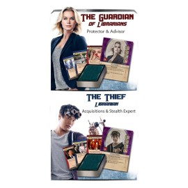 The Librarians: Adventure Card Game - Licensed Card & Board Game Based On The TV Series | Scenario Based Gameplay | Play Co-Op Or Solo |1-4 Players