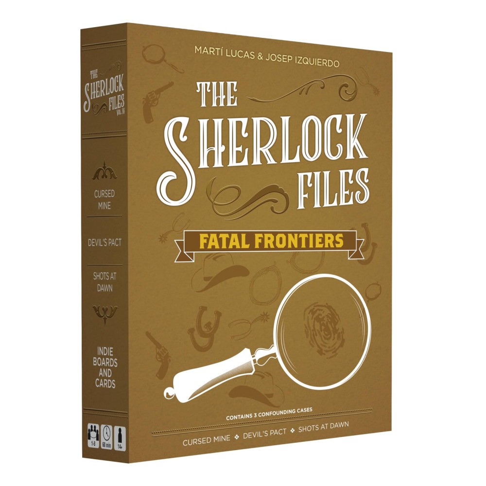 Indie Boards and Cards Sherlock Files vol 4 Fatal Frontiers , Brown Indie Boards and Cards Sherlock Files vol 4 Fatal Frontiers , Brown
