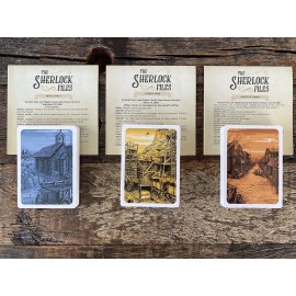 Indie Boards and Cards Sherlock Files vol 4 Fatal Frontiers , Brown Indie Boards and Cards Sherlock Files vol 4 Fatal Frontiers , Brown