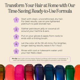 INH Semi Permanent Hair Color | Color Depositing Conditioner | Ruby Red Hair Dye | No Bleach & No Peroxide Temporary Tint for Women & Men | Vegan, Ammonia Free, & Sulfate Free | Ready to Use, 6oz INH Semi Permanent Hair Color | Color Depositing Conditioner | Ruby Red Hair Dye | No Bleach & No Peroxide Temporary Tint for Women & Men | Vegan, Ammonia Free, & Sulfate Free | Ready to Use, 6oz