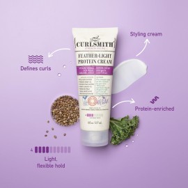 CURLSMITH - Feather-Light Protein Hair Cream 8 oz / 237 mL CURLSMITH - Feather-Light Protein Hair Cream 8 oz / 237 mL